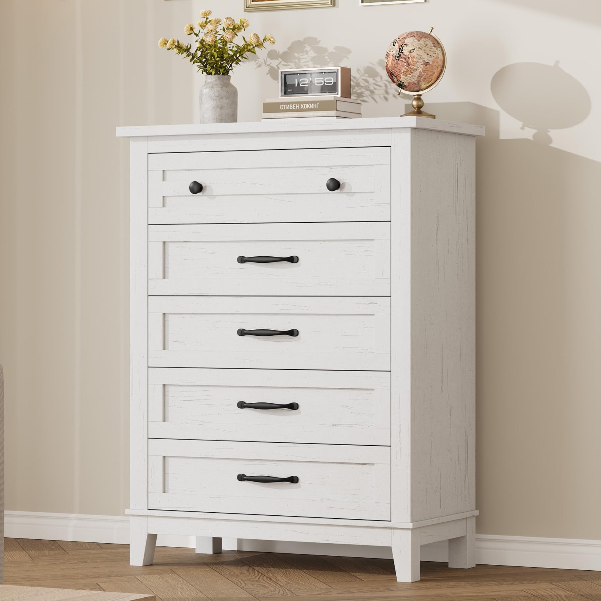 가르비라이프 5단 서랍장, 침실용 높이 조절 가능한 수 - Bedroom Furniture 리뷰 및 가격