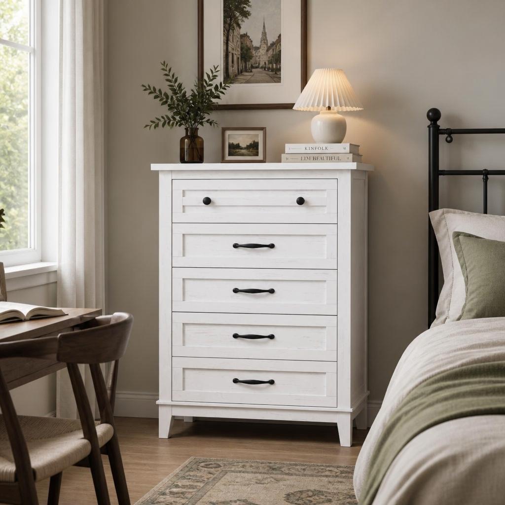 가르비라이프 5단 서랍장, 침실용 높이 조절 가능한 수 - Bedroom Furniture 리뷰 및 가격