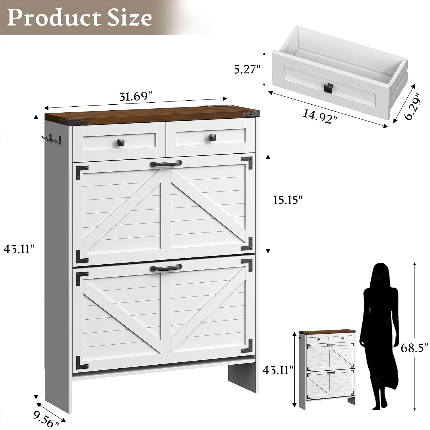 냄새 제거 기능이 있는 신발장과 뒷면 패널, 현관에 놓 - Shoe Rack Cabinet Narrow Entryway 리뷰 및 가격