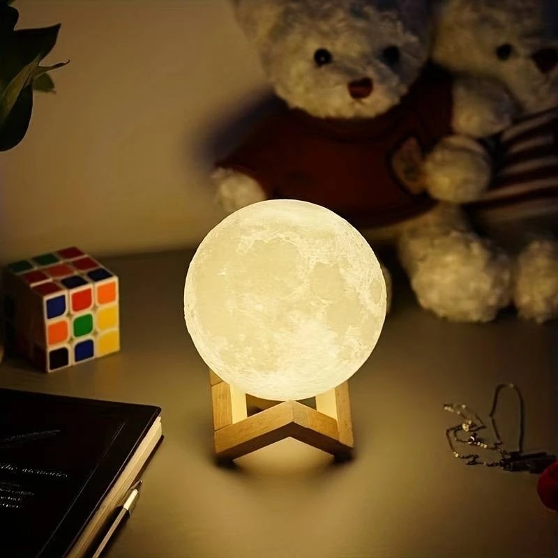 1 LED 달 조명, DIY 달 야간 조명, 소녀, 소 - Floating Nightstand With Led Light 리뷰 및 가격