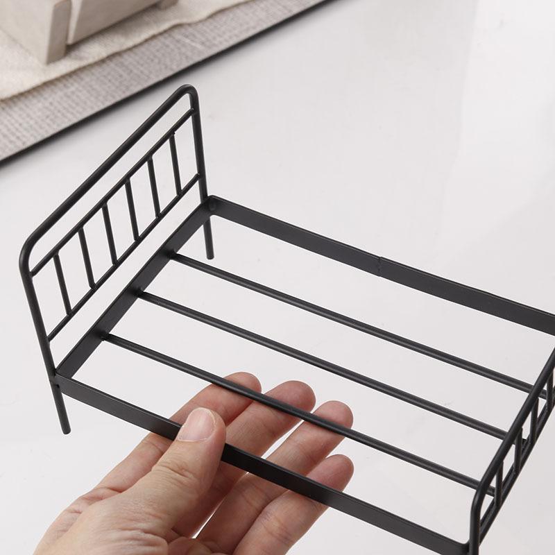 1개 1:12 인형집 미니어처 철제 인형 침대 모델 미 - Bedroom Furniture 리뷰 및 가격